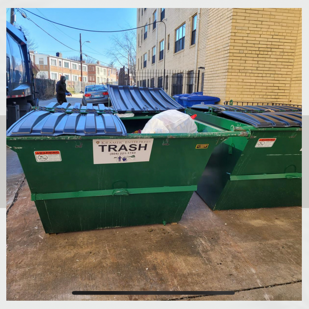 Our waste management service ensures efficient and responsible disposal of your home's waste, providing convenience while minimizing environmental impact. for Kramer Enterprises in Washington, D.C.