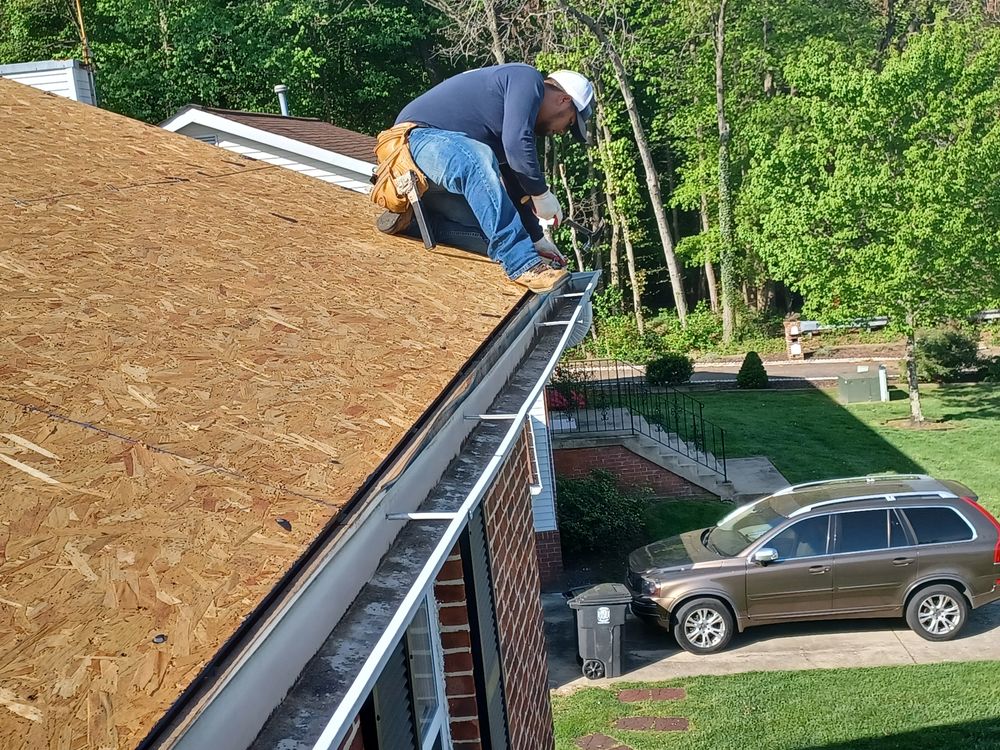 Roof Installation for Shaw's 1st Choice Roofing and Contracting in Marlboro, MD