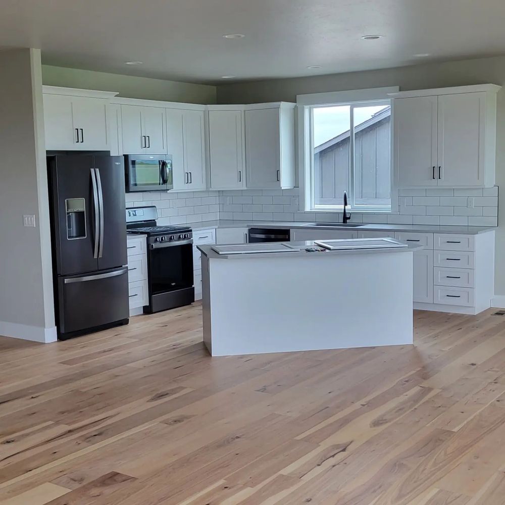 Transform your kitchen with our expert cabinet refinishing near me services, offering personalized solutions to revitalize and enhance the beauty of your cabinetry with stunning finishes. for Wiser Painting LLC in Whitman County, WA