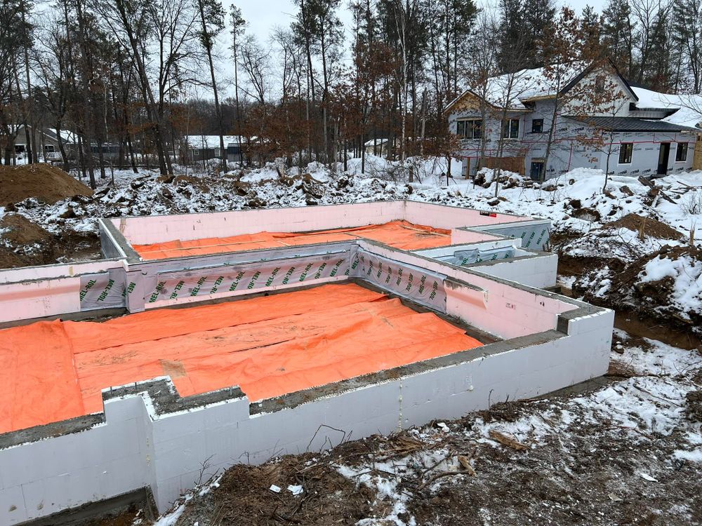 Our ICF service provides homeowners with durable, energy-efficient walls that offer superior insulation, soundproofing, and strength. Enhance your home's comfort and sustainability with our expertly installed insulated concrete forms. for Johnsons Custom Creations in Milaca, MN