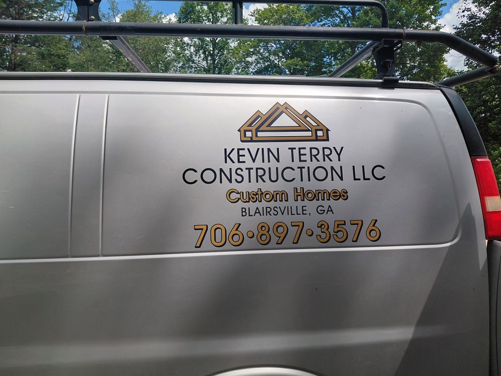 New Home Construction for Kevin Terry Construction LLC in Blairsville, Georgia