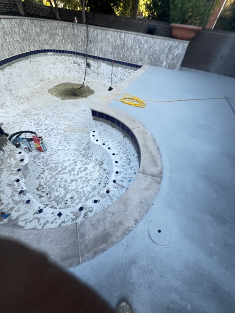 If your pool needs a new plaster give us a call our team would be happy to help with your project for Henry's Construction in Nashville, TN