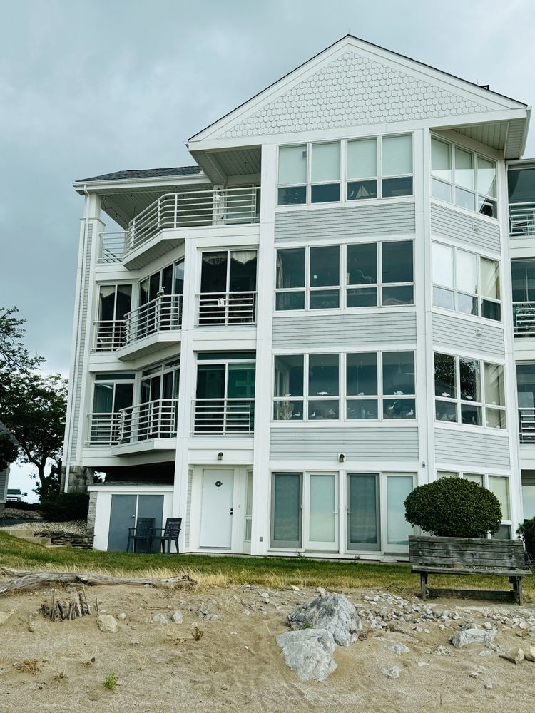 Exterior painting for Erie Builders & Construction in Sandusky, OH