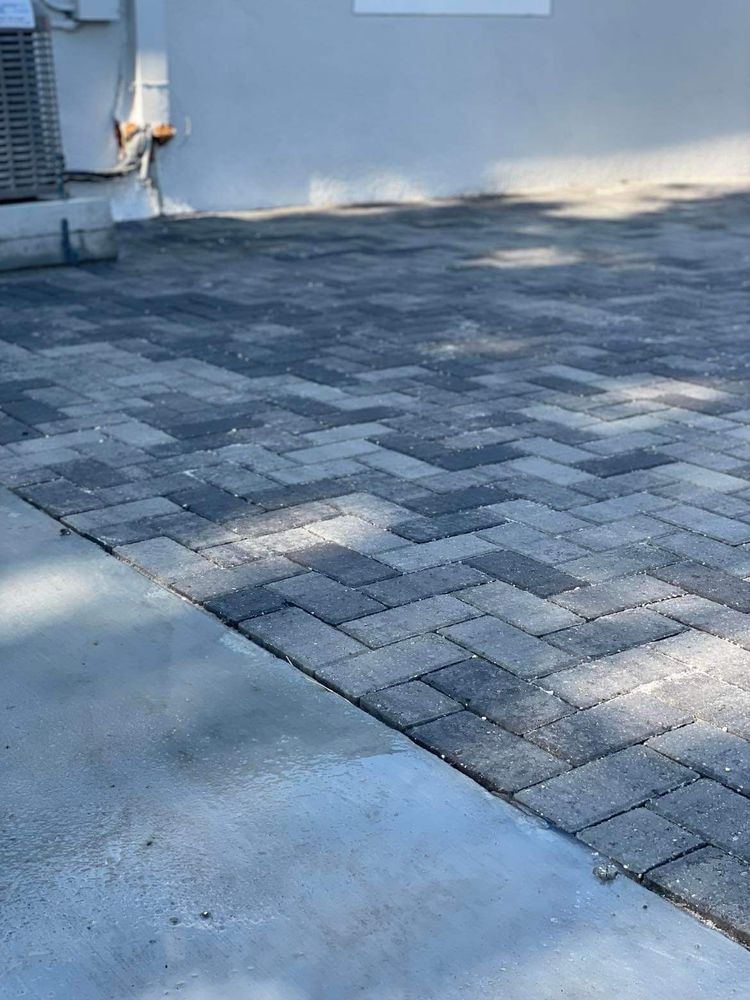 Pavers for Team Tolson Landscape in Tampa Bay, FL