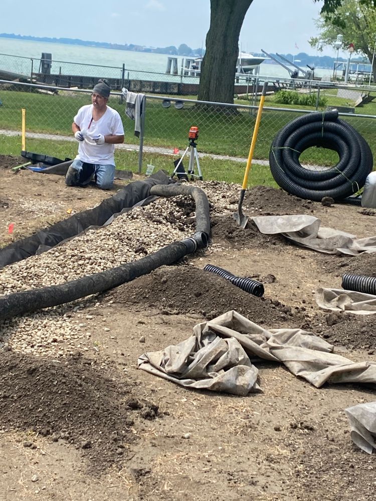 Drainage Systems for Alltimate Outdoor Services in Warren, MI