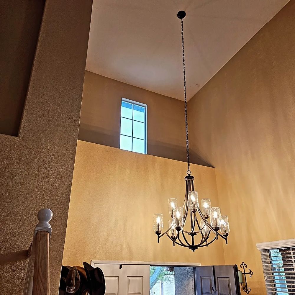 Lighting Installs for JMT Electrical in Temecula, CA