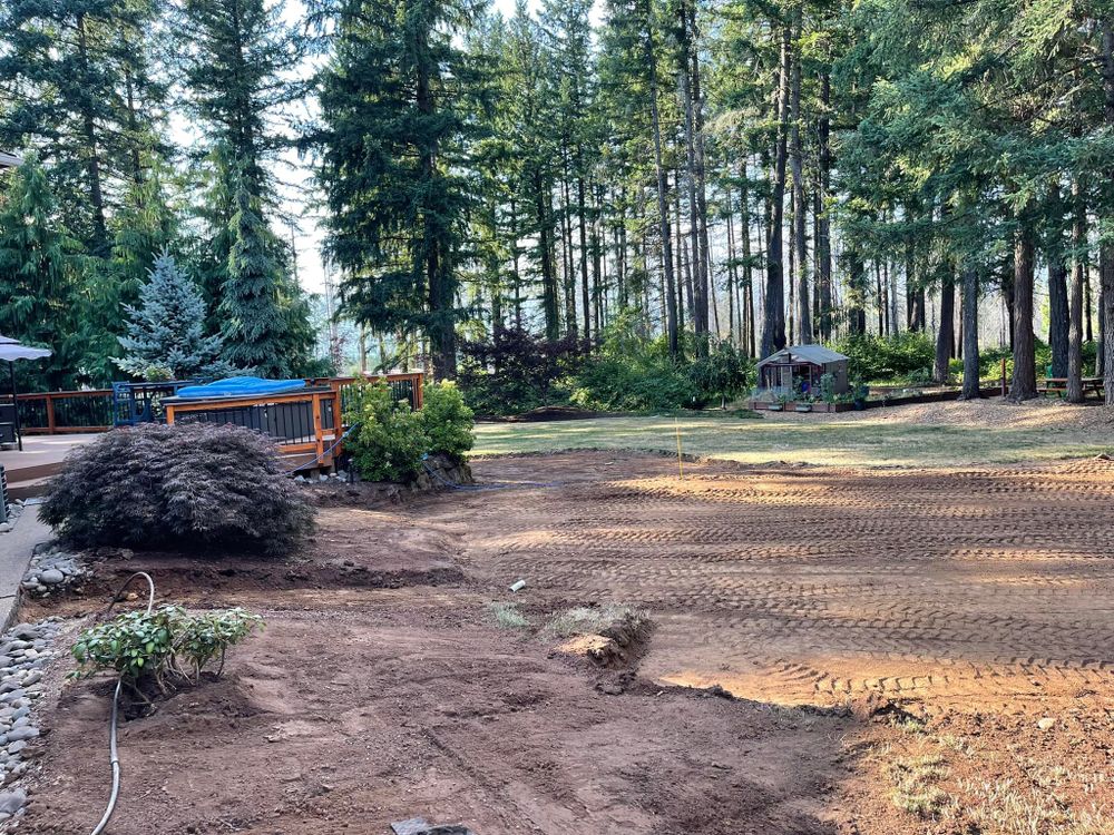 Excavating for DCX LLC in Gresham, OR