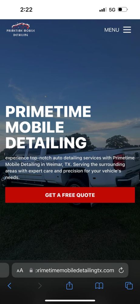 All Photos for Primetime Mobile Detailing in Weimar, TX