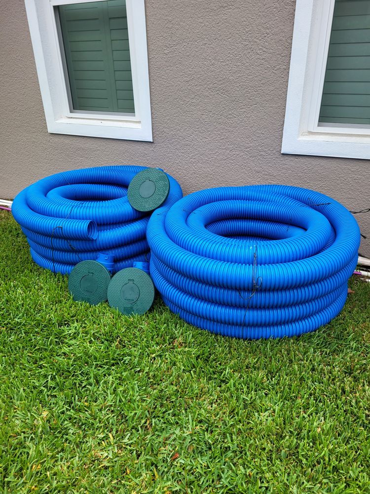 FDM'S STORM DRAIN PRODUCTS for Sam's French Drains and Landscape in Orlando, Florida