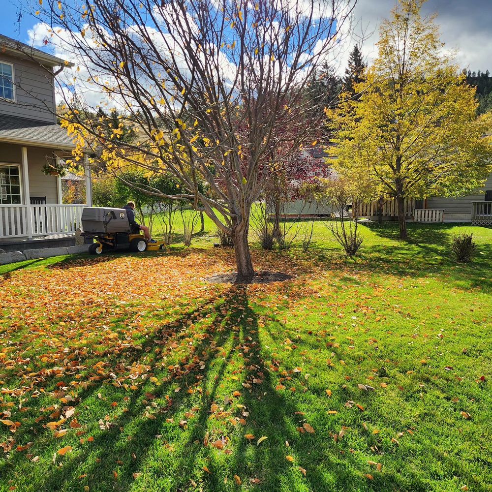 Our Property Clean-up service ensures your yard is ready for the changing season by removing leaves, debris, and preparing plants for winter. Trust us to keep your landscape pristine all year long. for Eagle Bay Lawn & Landscape LLC in Helena, MT