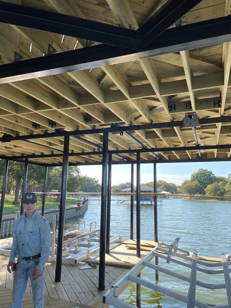 Boat Docks for BR Construction LLC in Corsicana, TX