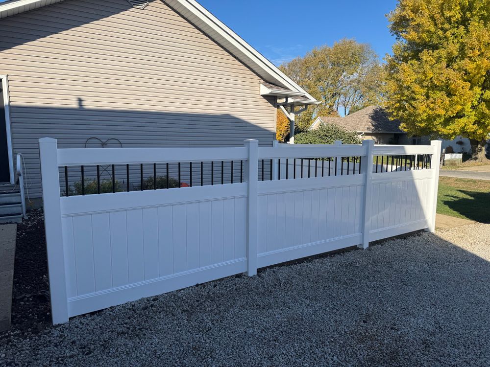 Our professional fence installation service ensures durability and style for your property. We provide expert guidance in selecting the right materials and design to enhance both security and aesthetic appeal. for NPS Fence, LLC in Champaign, Illinois