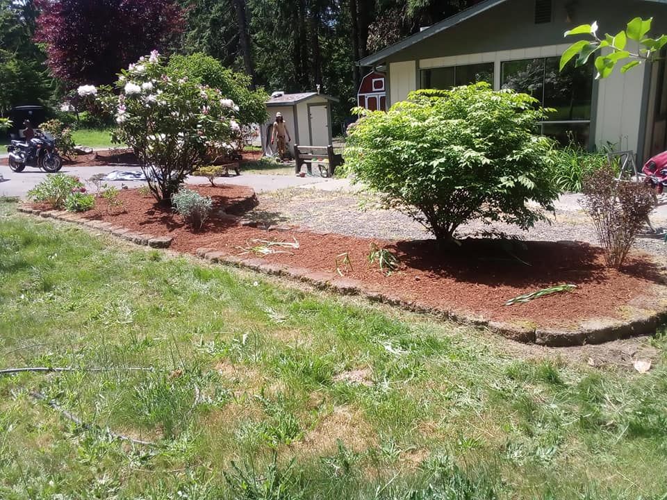 Landscape Design and Installation for WorkHorse Landscaping, LLC in Seabeck, WA