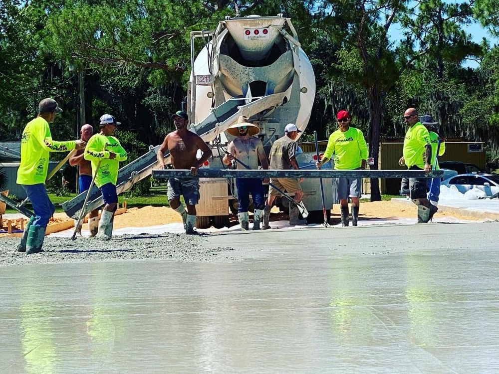 Our Concrete Slab Construction service offers durable, expertly crafted slabs for your home’s foundation, patios or driveways. We ensure strength, precision, and longevity while enhancing the overall appeal of your property. for All Phases Decorative Concrete in Sebring, FL