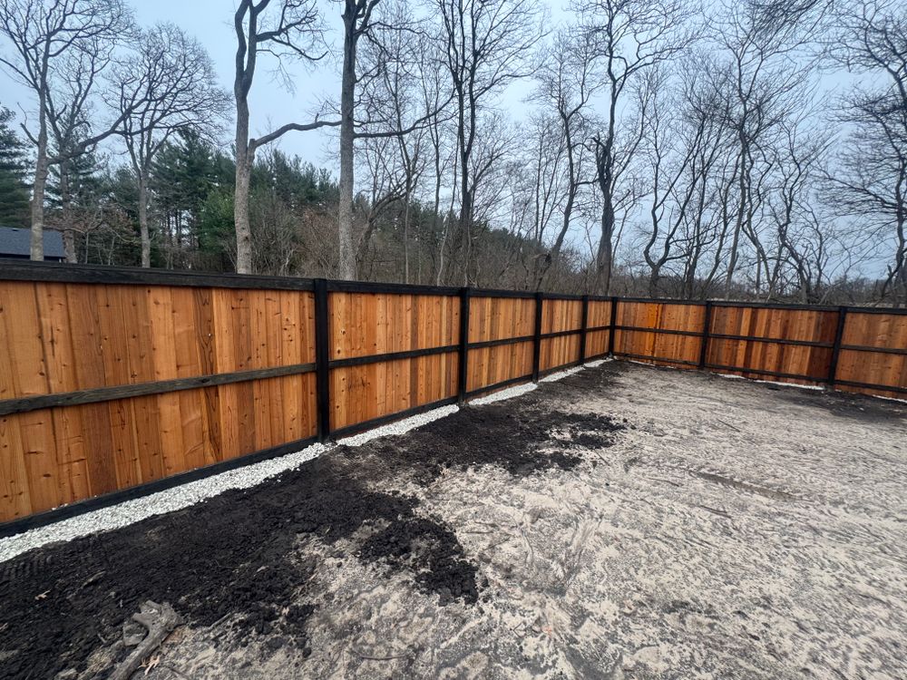 Fences for Risner Construction in De Motte, IN
