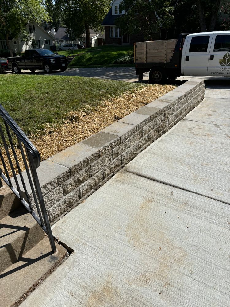 Hardscaping for J & B Landscaping in St. Louis, MO