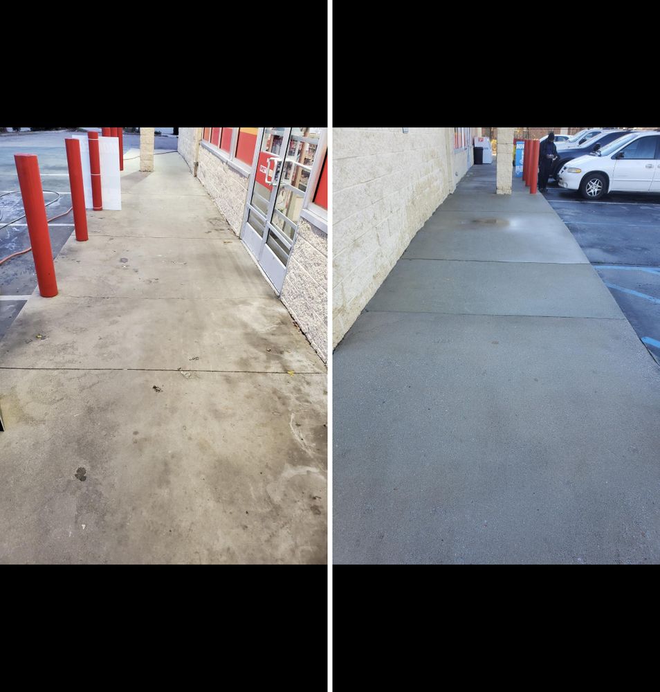 Concrete Cleaning for Whistle Klean Pressure Washing LLC in Columbia, SC