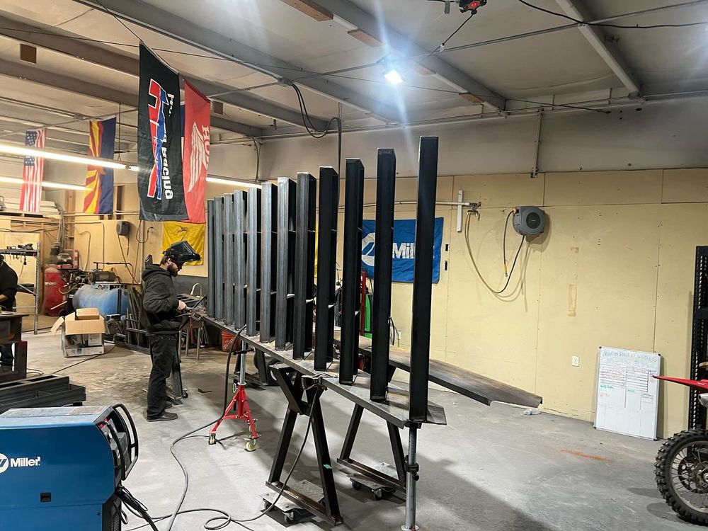 Our Metal Fabrication service provides homeowners with custom, high-quality metalwork solutions, crafted to meet their specific needs. From gates to railings, we ensure durability and aesthetic appeal for every project. for Moab Metal Works in Moab, UT