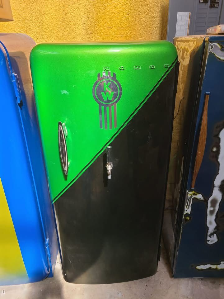 Vintage Refrigerator Projects for Wessels Custom Paint & Restoration in Bad Axe, MI