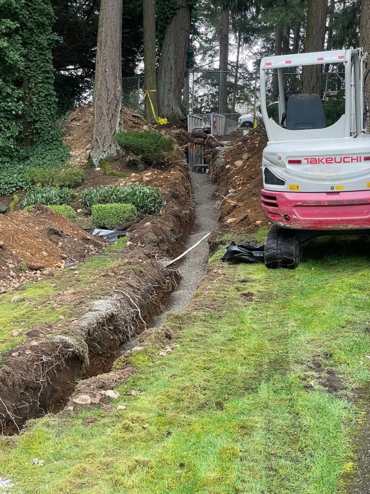 Concrete for MD Construction & Sewer in North Yelm, WA