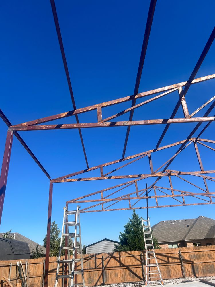 Tombstone Trail, Norman Oklahoma 30x40x12 - Completed in 2 DAYS!!! for A-N-H Construction LLC in Oklahoma City, OK