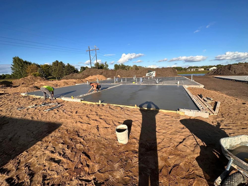 Commercial Residential Concrete for Mccoy Concrete Inc.  in Buffalo, MN