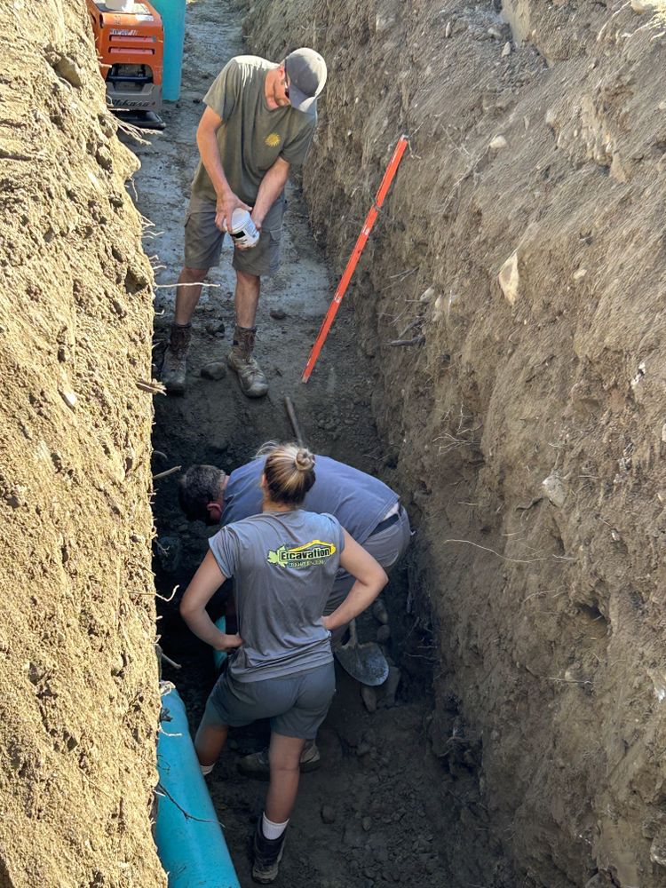Carving a Pond into a Mountain Side for Andy Naylor Excavation in Johnson, VT