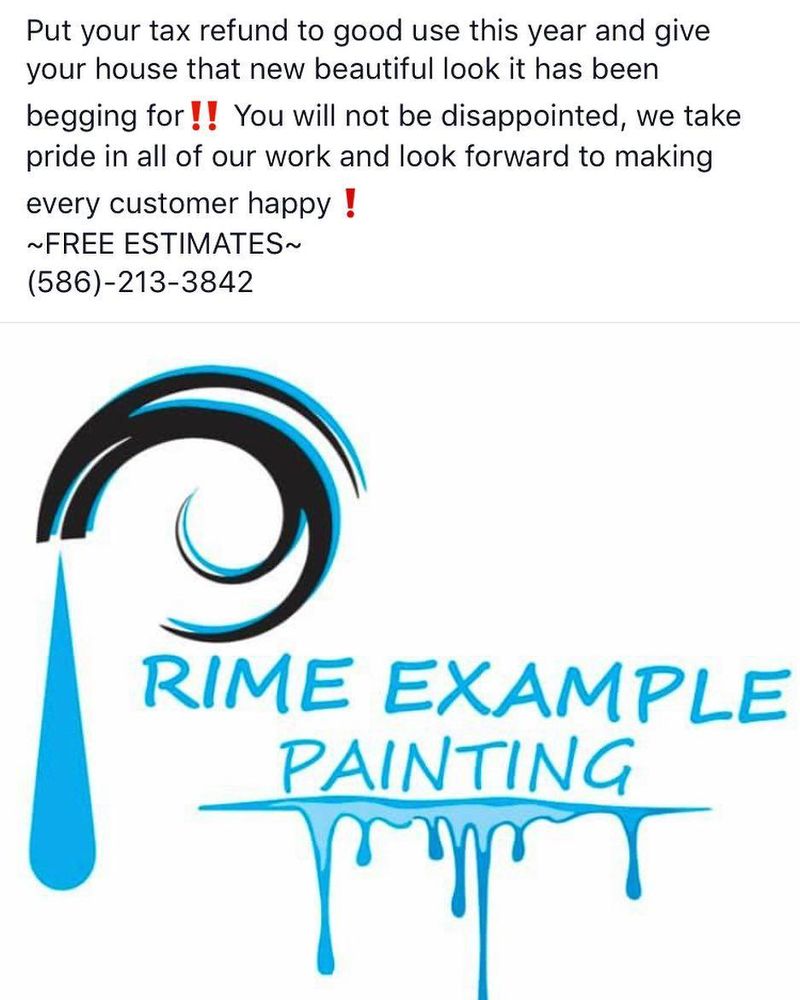 instagram for Prime Example Painting LLC in Detroit, MI