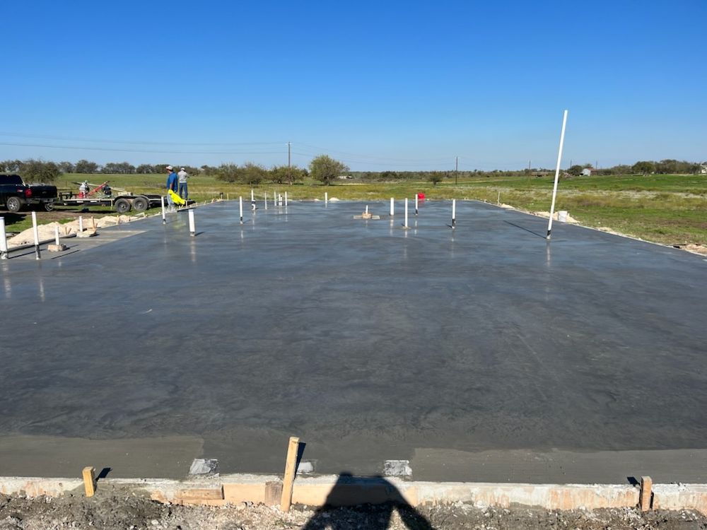 Our Metal building slab service provides durable, weather-resistant foundations tailored specifically for metal structures, ensuring stability and longevity while enhancing your property's value with high-quality concrete solutions. Ideal for residential applications. for PC Concrete & Design in Austin, TX