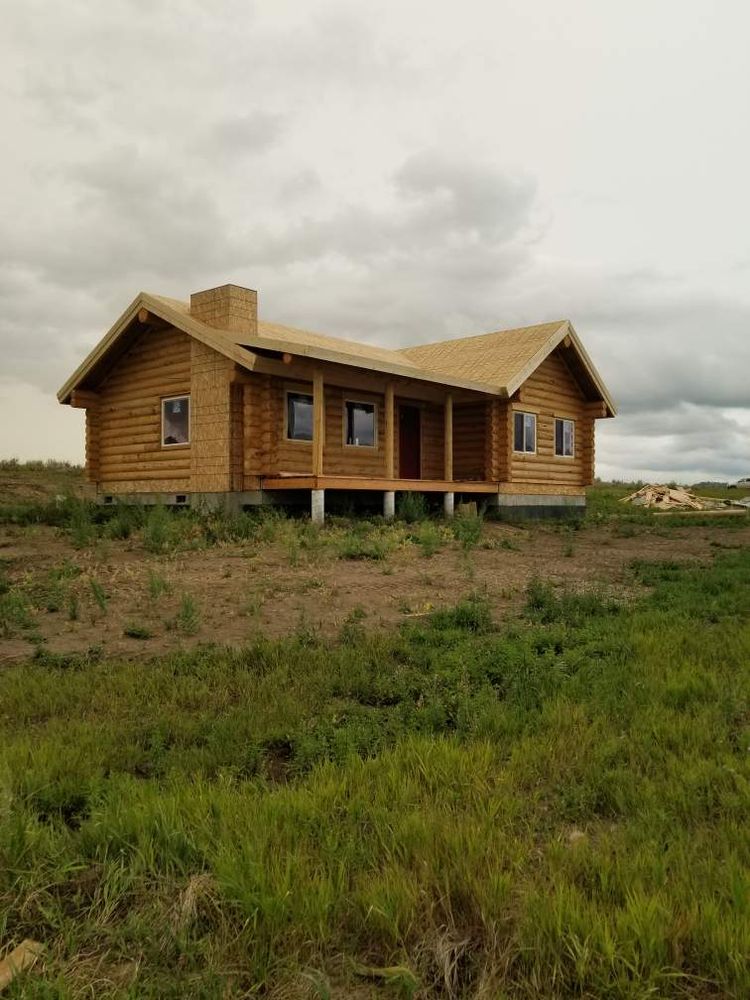 Custom Log Home Building for Hansen Construction & General Contractor in Teton Valley, ID