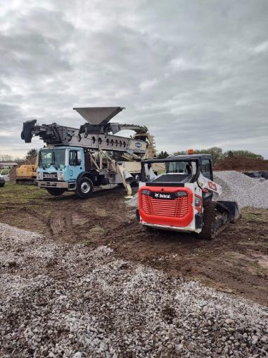 Concrete for Henceroth Construction in Amherst, OH