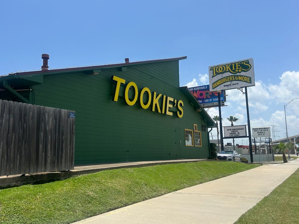 Tookie's Burger for Sunset Coastal Innovations in Galveston County, TX