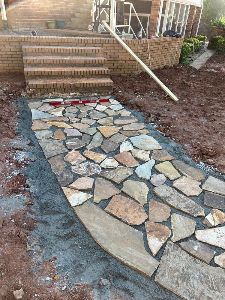 Hardscaping for E&T Outdoor Pros in LaGrange, GA