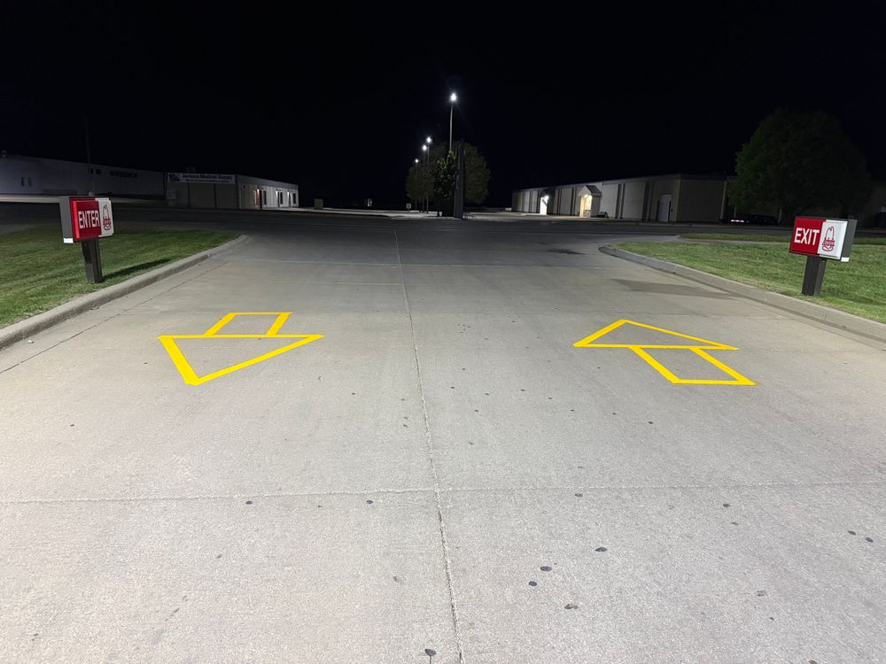 All Photos for Midwest Line Striping LLC in Spirit Lake, IA
