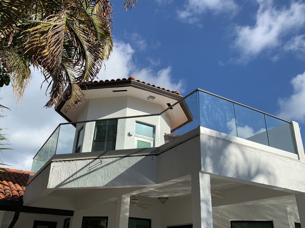 Elevate your space with custom glass railings that combine modern design, safety, and unobstructed views. Ideal for both residential and commercial applications, our glass railing systems deliver durability, elegance, and code-compliant performance. for Max Glass & Mirrors in Sunrise, FL