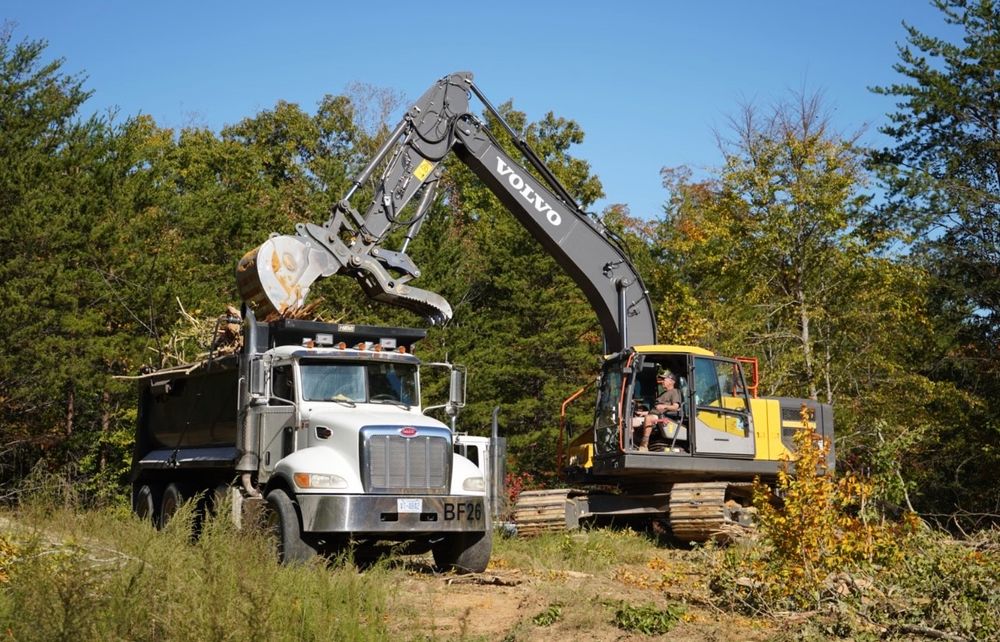 Land Clearing & Demolition for Fisher Hauling And Grading in Rockingham County, NC