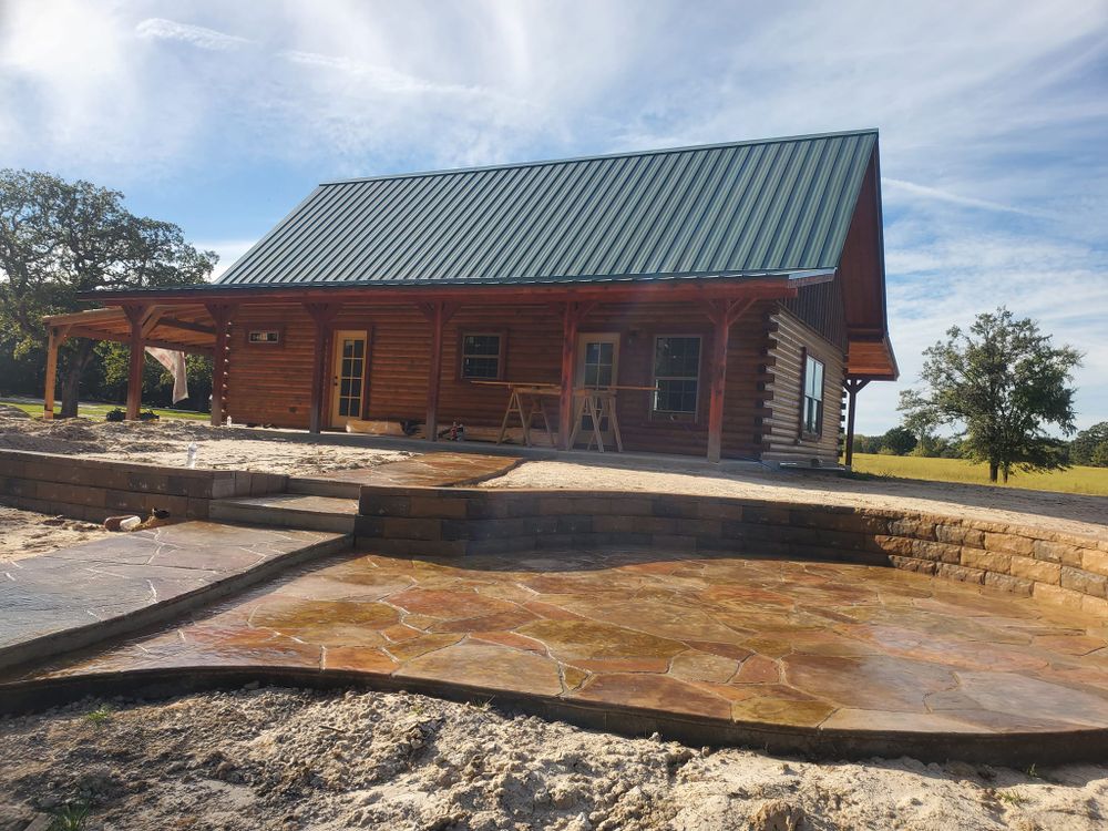 Enhance your outdoor space with our expert Patio Design & Installation services. We craft durable, stylish concrete patios tailored to your taste and needs, transforming your backyard into an inviting oasis. for JDS CreteWork in Quinlan, TX