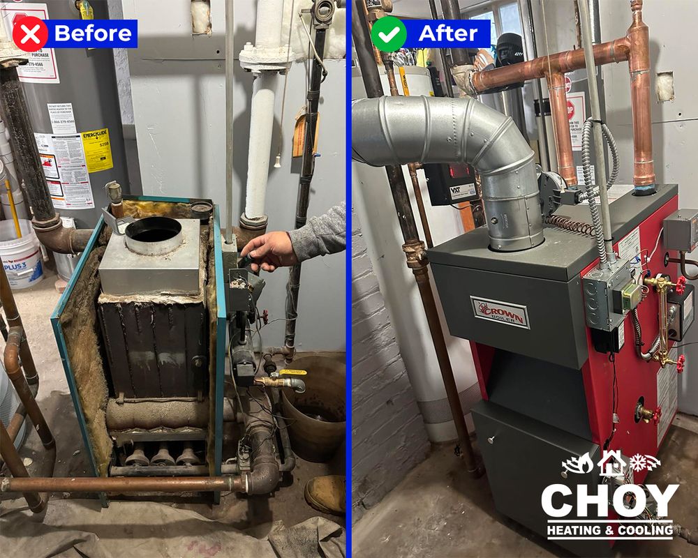 Installation of HVAC Systems for Choy Heating & Cooling in Jersey City, NJ