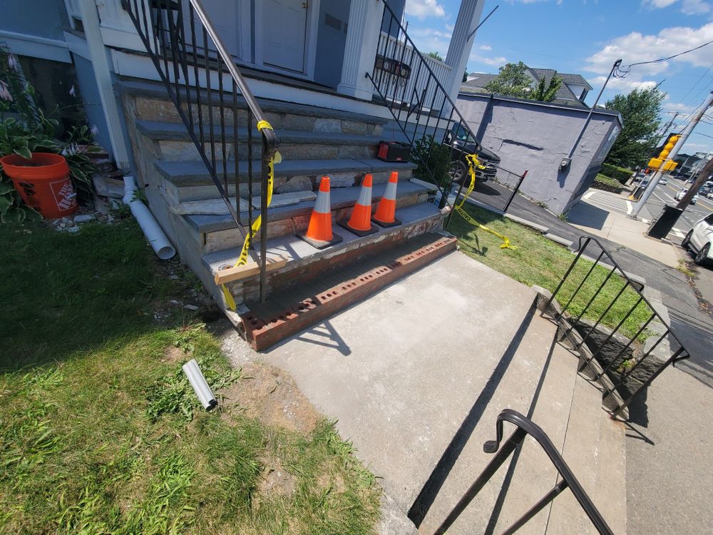 Masonry for James T. Coughlan Restoration in Brockton, MA