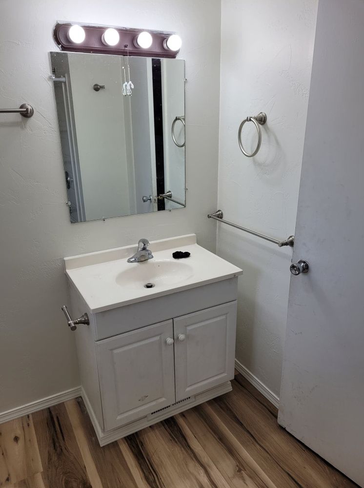 Transform your outdated bathroom into a stunning oasis with our expert renovation service. From sleek modern designs to classic styles, we will bring your vision to life with quality craftsmanship. for Elk Valley Construction  in Magic Valley, ID