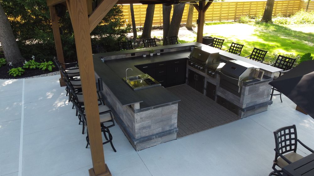 Outdoor Living Spaces for Shaw Landscape and Design in Greenfield, IN