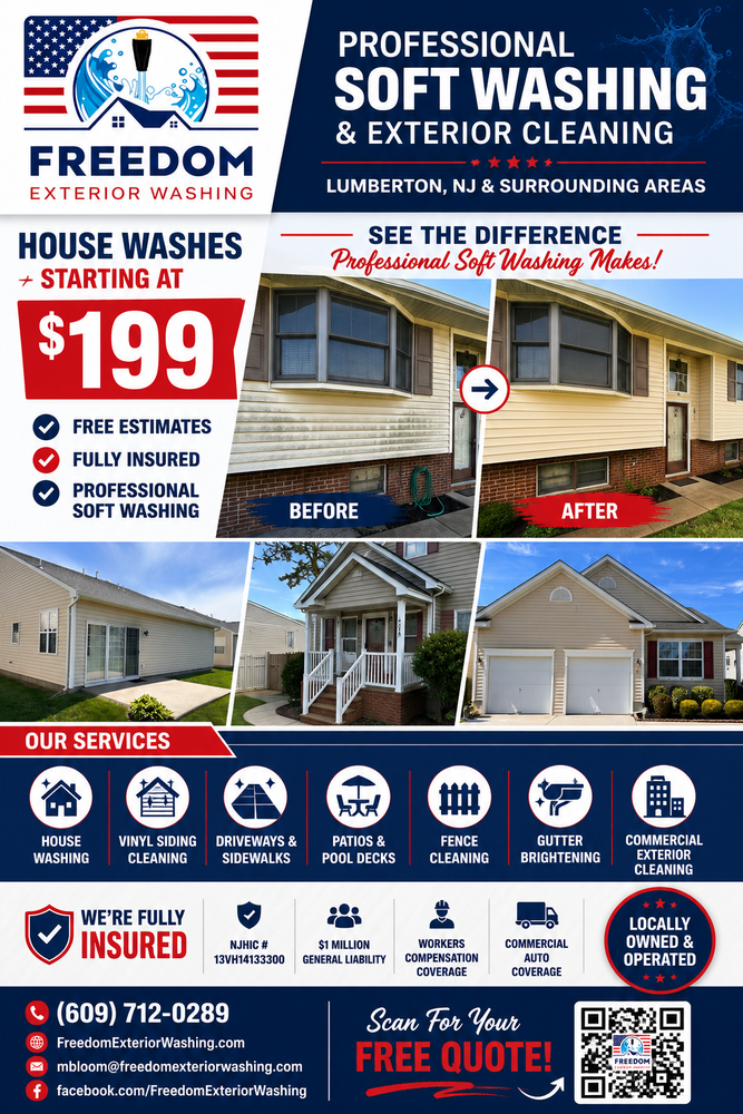 All Photos for Freedom Exterior Washing in Burlington, NJ