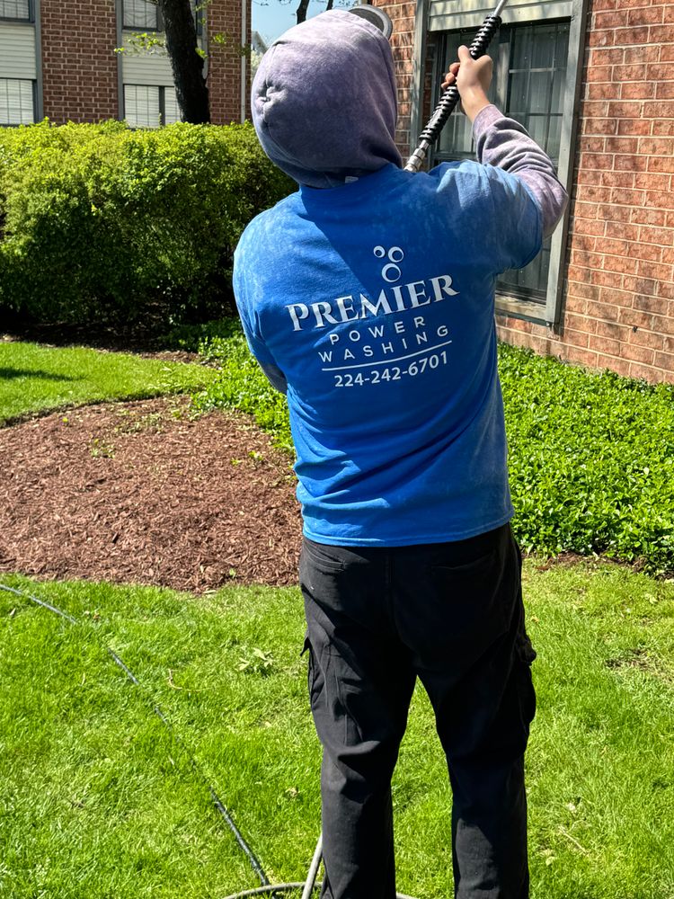 Pressure Washing for Premier Partners, LLC. in Lake County, IL