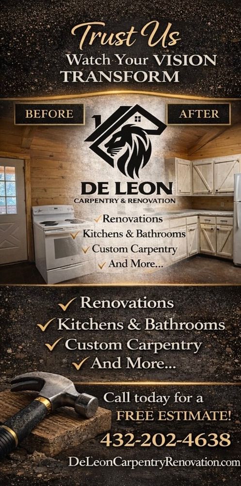 All Photos for De Leon Carpentry & Renovation  in Leakey, TX
