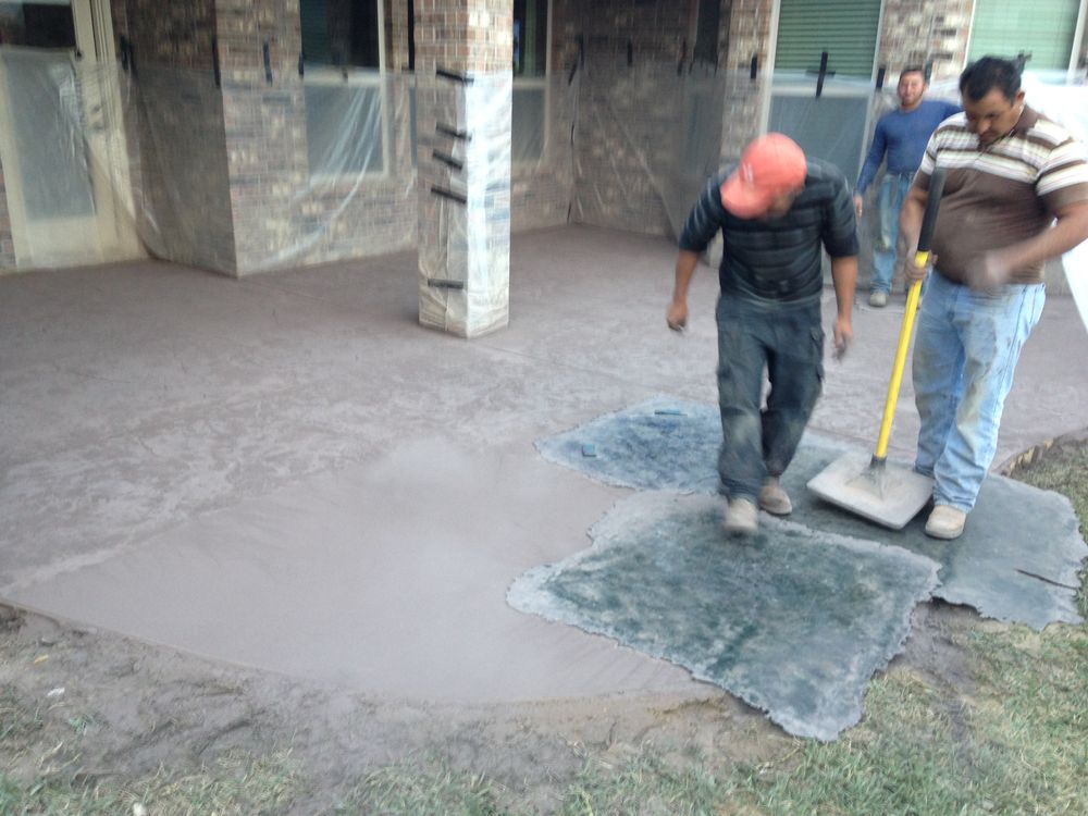 Patios for Texas Curb N Borders in Houston, TX