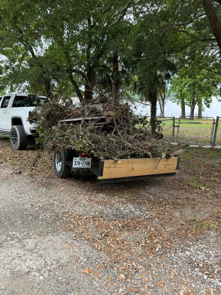 Our Brush Removal service clears overgrown vegetation, unwanted shrubs, and debris from your property, improving safety, curb appeal, and usability while preparing your landscape for healthy growth and future enhancements. for RJ Power Washing & Landscaping in Mabank, TX