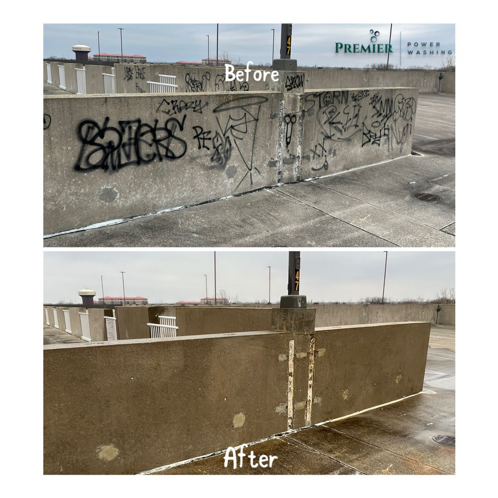 Graffiti & Rust Removal for Premier Partners, LLC. in Lake County, IL