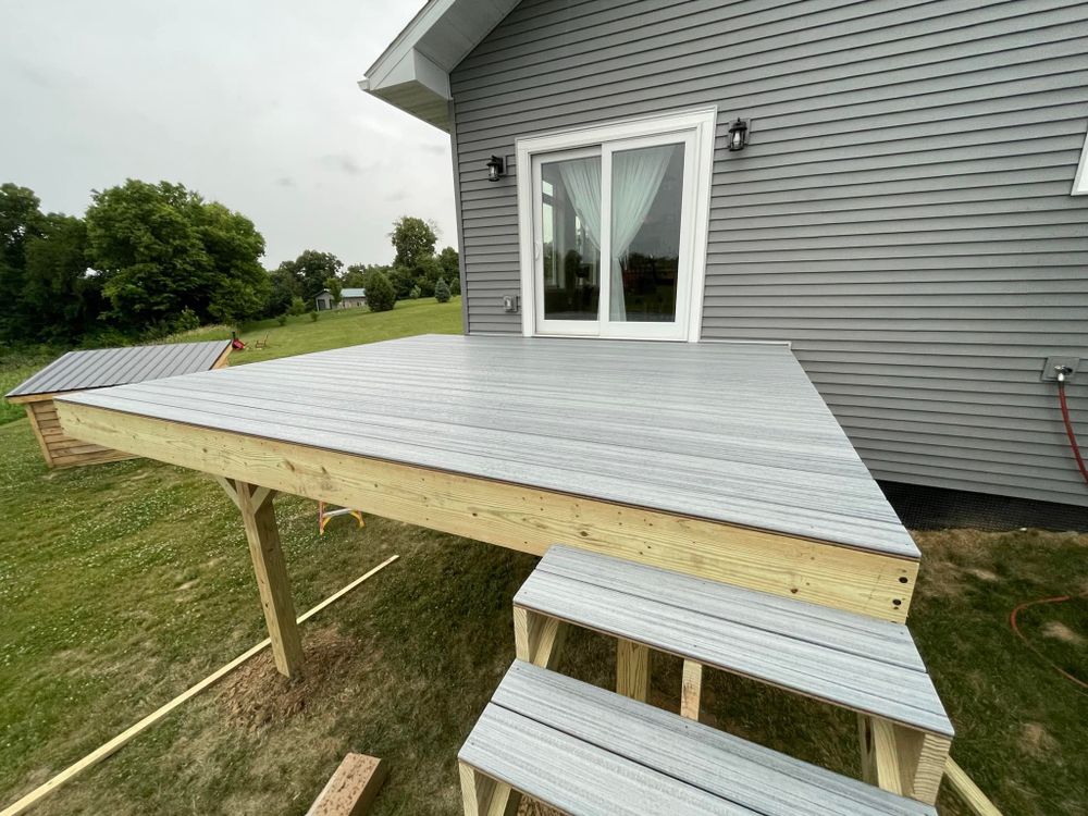 Exterior Renovations for Goeke Construction LLC in La Farge, WI