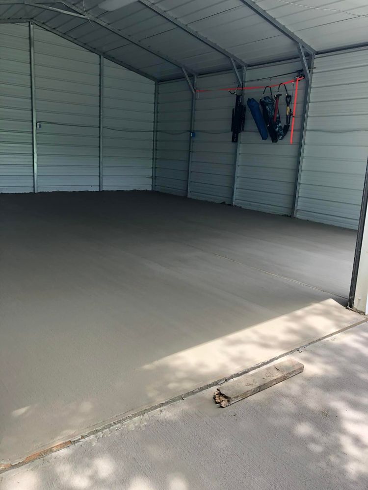Concrete for Mel Concrete and Construction in College Station, TX