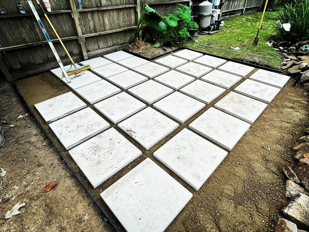 Pavers for OTM Hardscape & Construction in Houston, TX